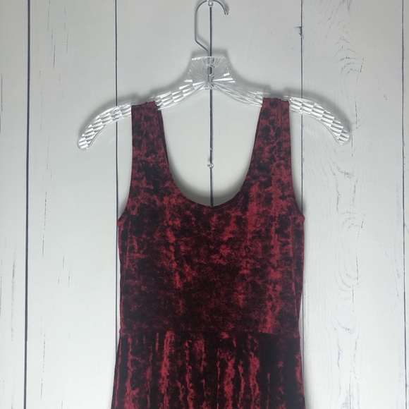 Velvet Mini Summer Dress - Picture 5 of 6
